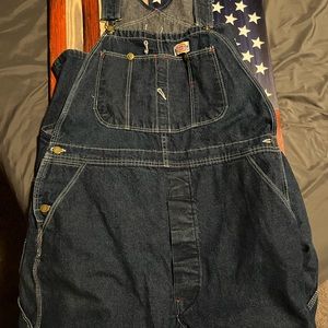 Mens bib overalls excellent condition like new